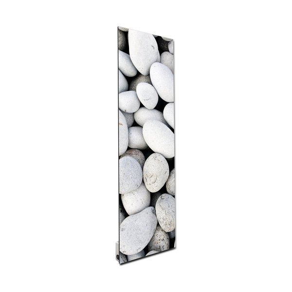 Heat Storm Decorative Radiant Glass Heater, 500 Watt, 16 in. X 48 in., Rock Pebbles Design, 120 V HS-1648-V2